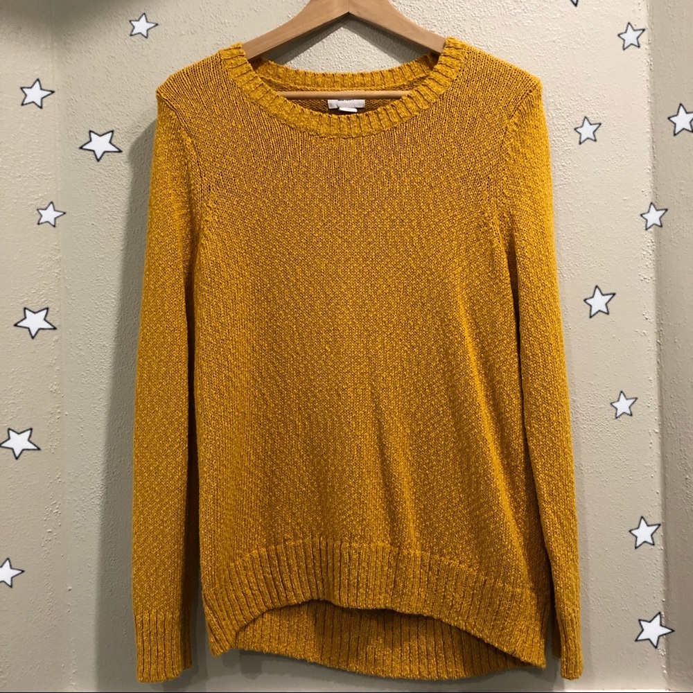 Mustard Yellow Old Navy Sweater